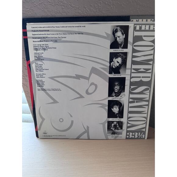The Power Station Self-Titled LP Vinyl Record 33⅓ RPM – Capitol Records 1985 - Picture 4 of 7